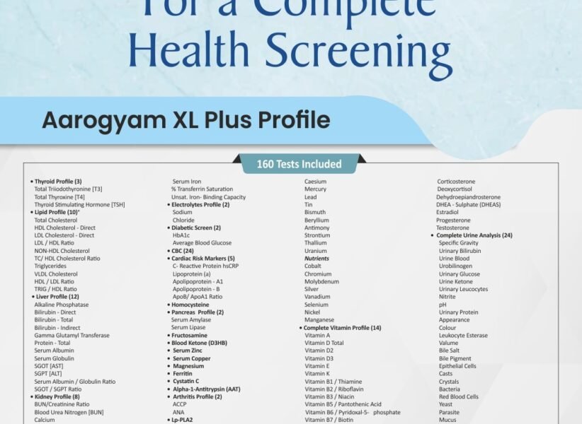 AAROGYAM XL PLUS PROFILE WITH UTSH