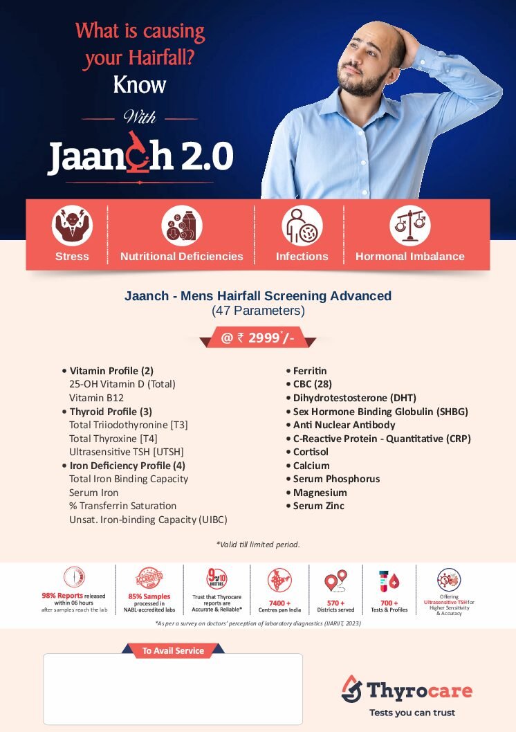 MENS HAIRFALL SCREENING - ADVANCED