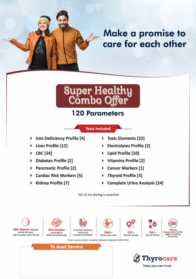 SUPER HEALTHY COMBO OFFER (120 test)