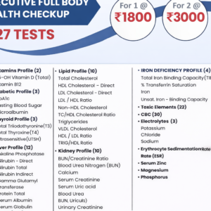 EXECUTIVE FULL BODY HEALTH CHECKUP